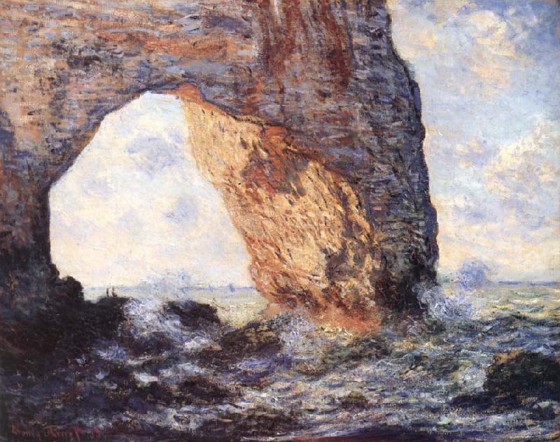 Claude Monet The Manneporte Spain oil painting art